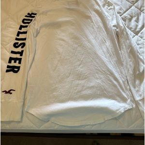 Hollister Small White Long Sleeve